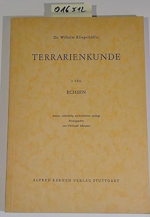 Seller image for Echsen - Terrarienkunde, 3. Teil for sale by Antiquariat Trger