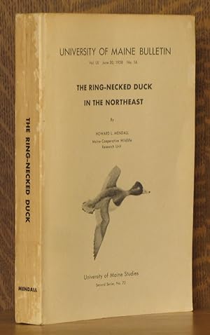 THE RING-NECKED DUCK IN THE NORTHEAST, UNIVERSITY OF MAINE BULLETIN, VOL. LX