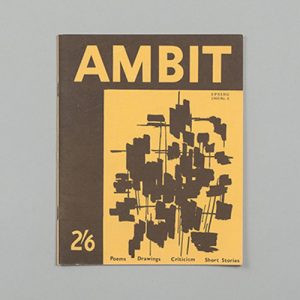 Bild des Verkufers fr Ambit No. 4. Spring 1960. Magazine zum Verkauf von SAVERY BOOKS