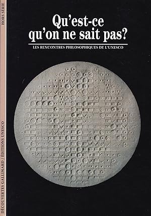 Seller image for Qu'est-ce qu'on ne sait pas ? for sale by Pare Yannick