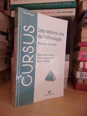 Seller image for LES NOTIONS CLES DE L'ETHNOLOGIE : Analyses et Textes for sale by Planet'book