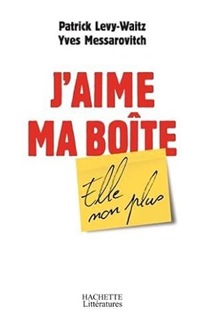 Seller image for J'aime ma bote elle non plus for sale by librairie philippe arnaiz