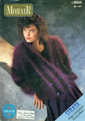Seller image for SIRDAR MOHAIR : WOMEN'S DOUBLE BREASTED JACKET : Pattern # C8604 for sale by 100POCKETS