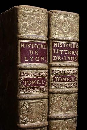 Histoire littéraire de la ville de Lyon avec une bibliothèque des auteurs lyonnois, sacré et prof...