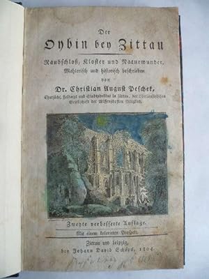 Imagen del vendedor de Der Oybin bey Zittau. Raubschlo, Kloster und Naturwunder. Mahlerisch beschrieben. a la venta por Ostritzer Antiquariat