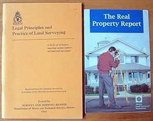 Legal Principles and Practice of Land Surveying. a Series of 12 Papers Covering Various Aspects o...
