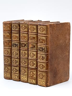 Institutiones Théologicae, ad usum scholarum accommodatae ( 5 Tomes sur 6) [ Théologie de Lyon ]