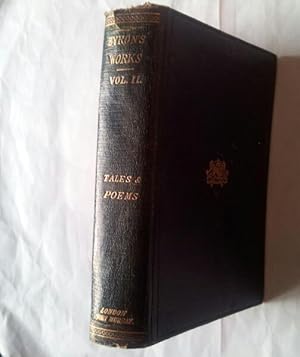 Seller image for The Poetical Works of Lord Byron Volume II Tales & Poems for sale by Beach Hut Books