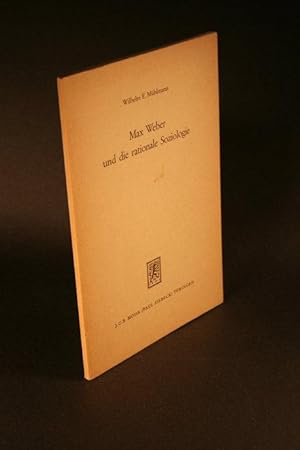 Seller image for Max Weber und die rationale Soziologie. for sale by Steven Wolfe Books