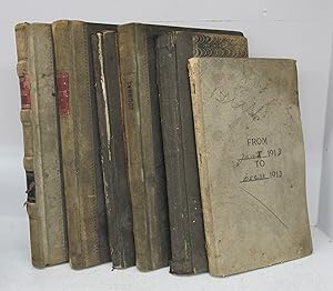 6 cash books of E. Colwill, General Merchant, Centralia, Ontario