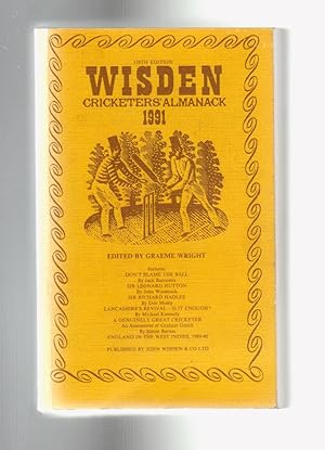 Seller image for WISDEN CRICKETER'S ALMANACK 1991. 128th Edition for sale by BOOK NOW