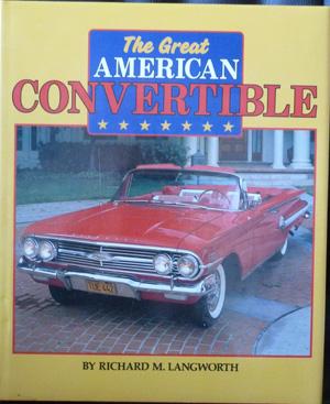 Seller image for The Great American Convertible for sale by Horsham Rare Books