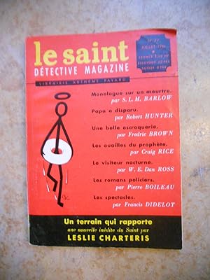 Image du vendeur pour Le Saint - Detective Magazine - n77 mis en vente par Frederic Delbos