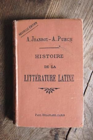 Image du vendeur pour Histoire de la littrature Latine mis en vente par Un livre en poche