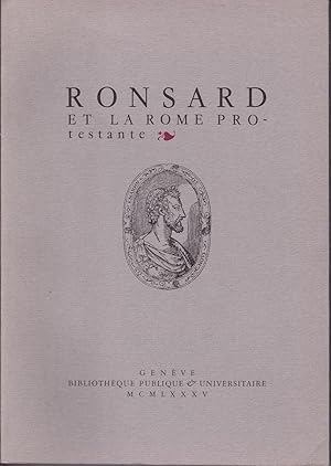 Image du vendeur pour Ronsard et la Rome protestante. mis en vente par ShepherdsBook