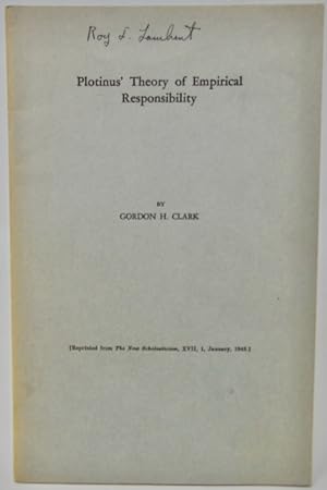 Plotinus' Theory of Empirical Responsibility