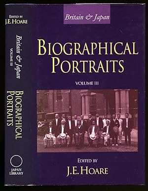Immagine del venditore per Biographical Portraits Volume III [Volume 3] [Britain & Japan] venduto da Little Stour Books PBFA Member