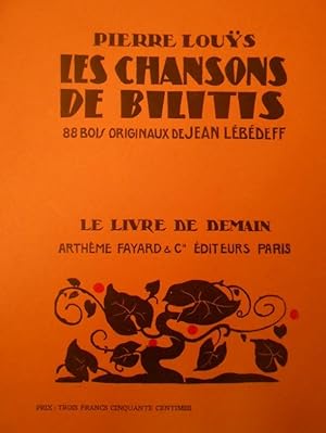 Les chansons de Bilitis