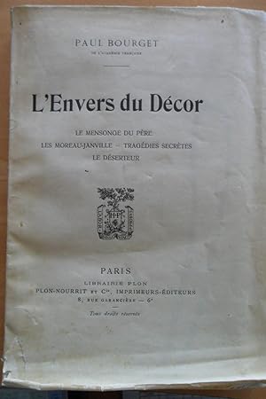 L'envers du décor. le mensonge du père - Les Moreau-Janville, Tragédies secrètes, le déserteur