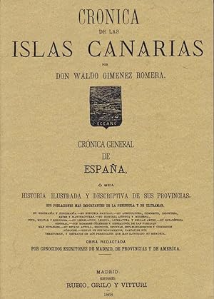 CRONICA DE LAS ISLAS CANARIAS
