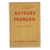 Seller image for AUTEURS FRANCAIS classe de troisieme for sale by secretdulivre