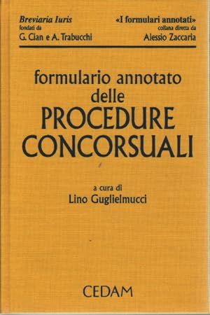 Bild des Verkufers fr Formulario annotato delle procedure concorsuali zum Verkauf von Di Mano in Mano Soc. Coop