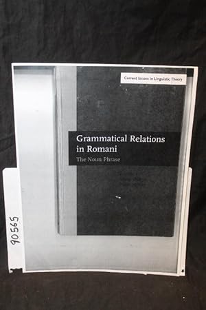 Image du vendeur pour Grammatical Relations in Romani- The Noun Phrase mis en vente par Princeton Antiques Bookshop