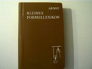Arndt DDR Kleines Formellexikon Ing A 