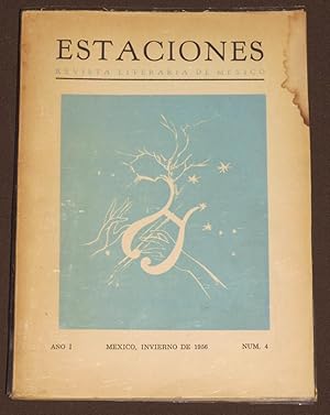 Imagen del vendedor de Estaciones. Revista Literaria De Mxico. Ao I Num.4 1956 a la venta por Librera Urbe