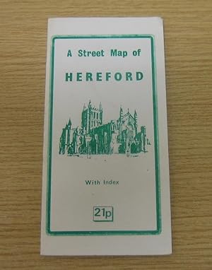 A Street Map of Hereford with Index.