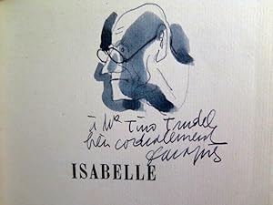 Isabelle. Gravures au burin par Daragnès. [Mit Originalzeichnung von Daragnès].