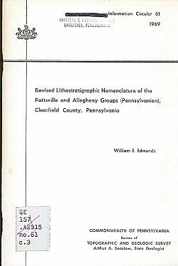 Revised Lithostratigraphic Nomenclature of the Pottsville and Allegheny Groups (Pennsylvanian), C...