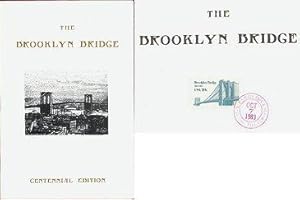 The Brooklyn Bridge: Centennial Edition 1983 (Facsimile Article from Harpers Magazine, 1883 with ...