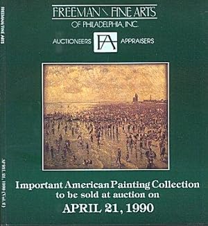 Important American Painting Collection to be Sold at Auction on April 21, 1990 - Sale No. 237, Vo...