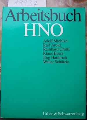 Imagen del vendedor de Arbeitsbuch HNO. a la venta por Antiquariat Bl�schke
