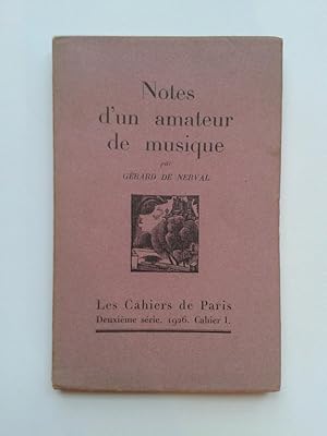 Notes d' un Amateur de Musique