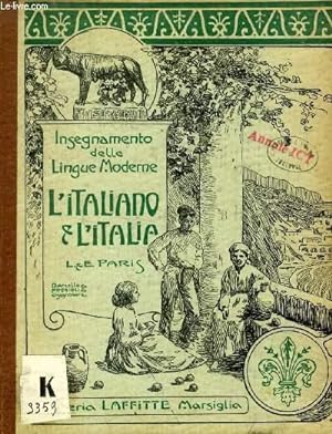 Imagen del vendedor de L'ITALIANO E L'ITALIA, 2e ET 3e ANNEE a la venta por Le-Livre