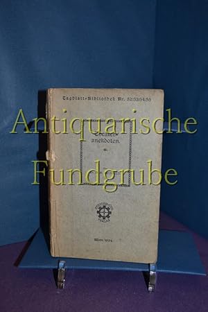 Bild des Verkufers fr Tagblatt-Bibliothek Nr. 52/53/54/55 // Alt-Wien in Briefen und Erinnerungen zum Verkauf von Antiquarische Fundgrube e.U.