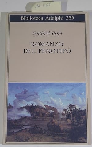 Bild des Verkufers fr Romanzo del fenotipo - Biblioteca Adelphi 355 zum Verkauf von Antiquariat Trger