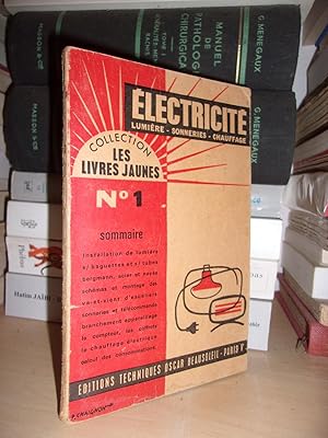 Bild des Verkufers fr ELECTRICITE : Lumire, Sonneries, Chauffage zum Verkauf von Planet's books