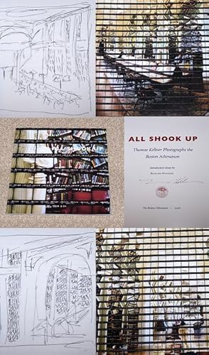 Seller image for ALL SHOOK UP: THOMAS KELLNER PHOTOGRAPHS THE BOSTON ATHENEUM: THE LIMITED EDITION - Rare Pristine Copy of The First Edition/First Printing: Signed by Thomas Kellner - ONLY SIGNED COPY ONLINE for sale by ModernRare