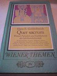 Seller image for Quer Sacrum Wiener Parodien und Karikaturen der Jahrhundertwende for sale by Alte Bcherwelt