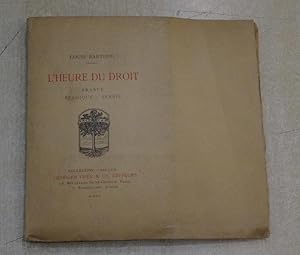 L'heure du droit. France -- Belgique -- Serbie