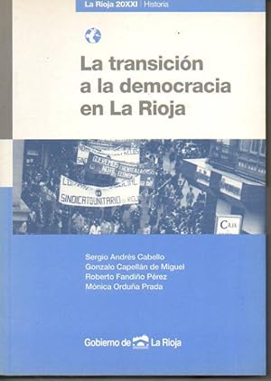 Immagine del venditore per LA TRANSICIN A LA DEMOCRACIA EN LA RIOJA. venduto da angeles sancha libros