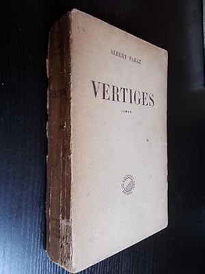 Image du vendeur pour VERTIGES mis en vente par Bibliofolie