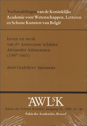 Immagine del venditore per LEVEN EN WERK VAN DE ANTWERPSE SCHILDER ALEXANDER ADRIAENSSEN ( 1587 - 1661 ). venduto da BOOKSELLER  -  ERIK TONEN  BOOKS