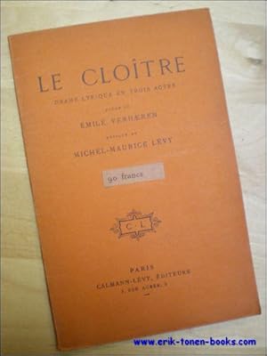 Image du vendeur pour LE CLOITRE, mis en vente par BOOKSELLER  -  ERIK TONEN  BOOKS