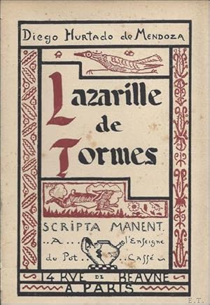 Bild des Verkufers fr AVENTURES DE LAZARILLE DE TORMES zum Verkauf von BOOKSELLER  -  ERIK TONEN  BOOKS