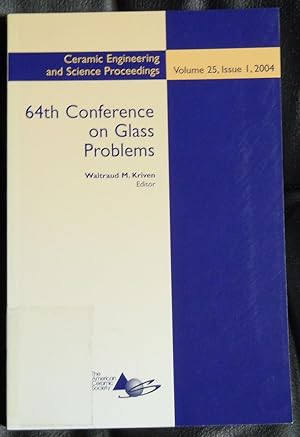 Bild des Verkufers fr 64th Conference on Glass Problems: Ceramic Engineering and Science Proceedings zum Verkauf von GuthrieBooks