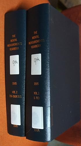 Bild des Verkufers fr The Ninth Mental Measurements Yearbook (Buros Mental Measurements Yearbook) zum Verkauf von GuthrieBooks